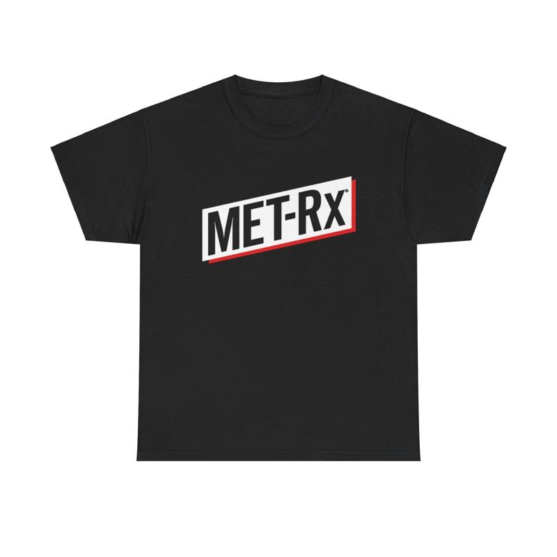 T Nutrition Fitness - Met Rx Grafik-T-Shirt, Bodybuilding, Sport, Ernährungsergänzung,