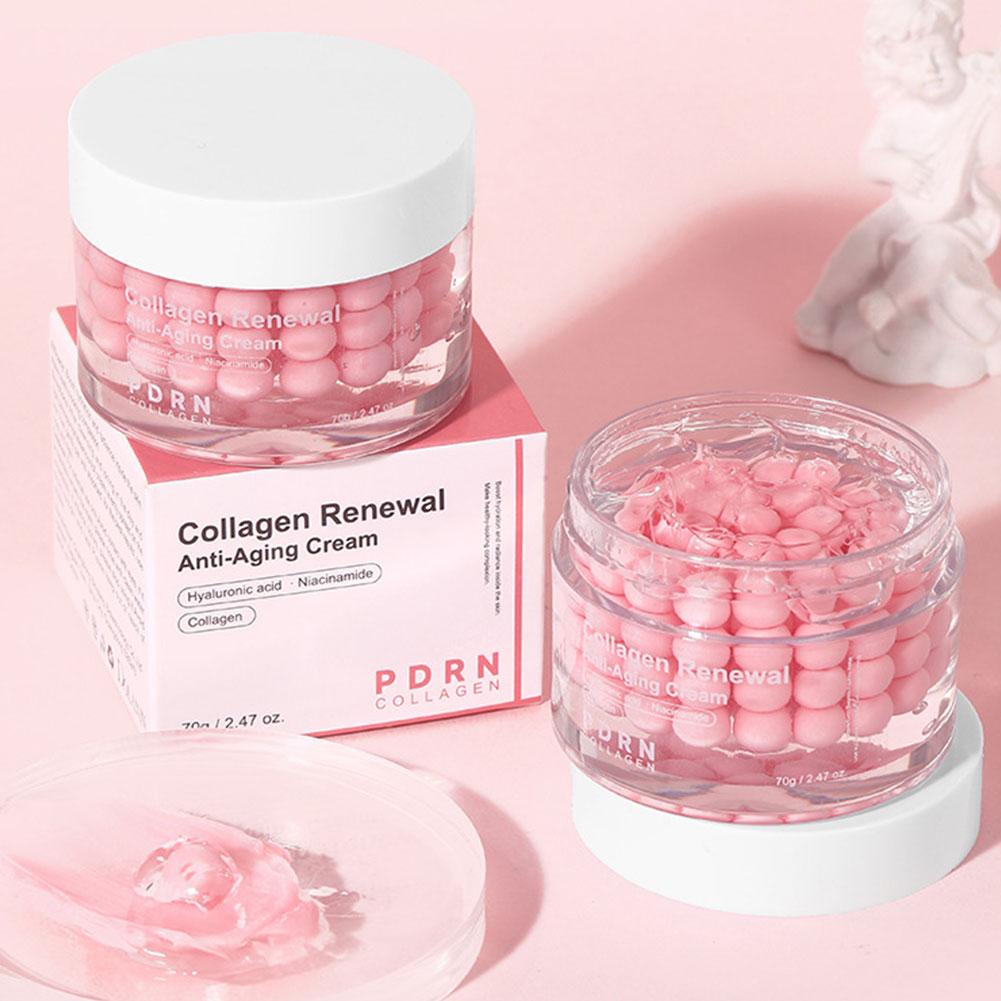 Collagen Peptide Powder - 1-3 Stück PDRN Peptid-Kollagen-Gelee-Creme – Anti-Aging-Gesichts-