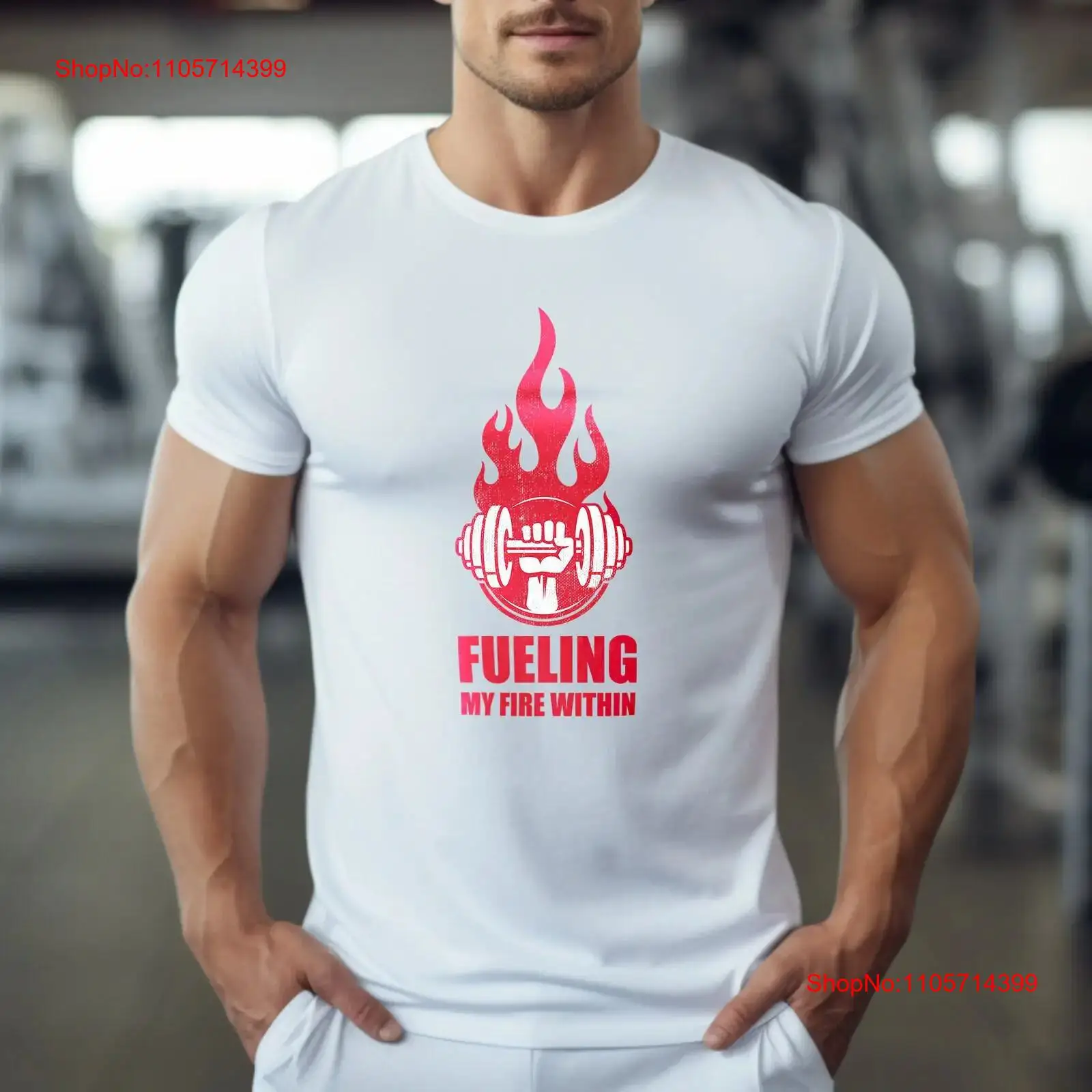 Fuel Fitness & Nutrition Oakbank Photos - Fitness-Motivations-T-Shirt „Fueling My Fire Within“ –