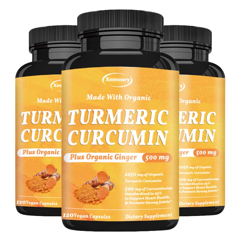 Turmeric Curcumin Capsule - Kurkuma-Curcumin mit schwarzem Pfeffer für optimale