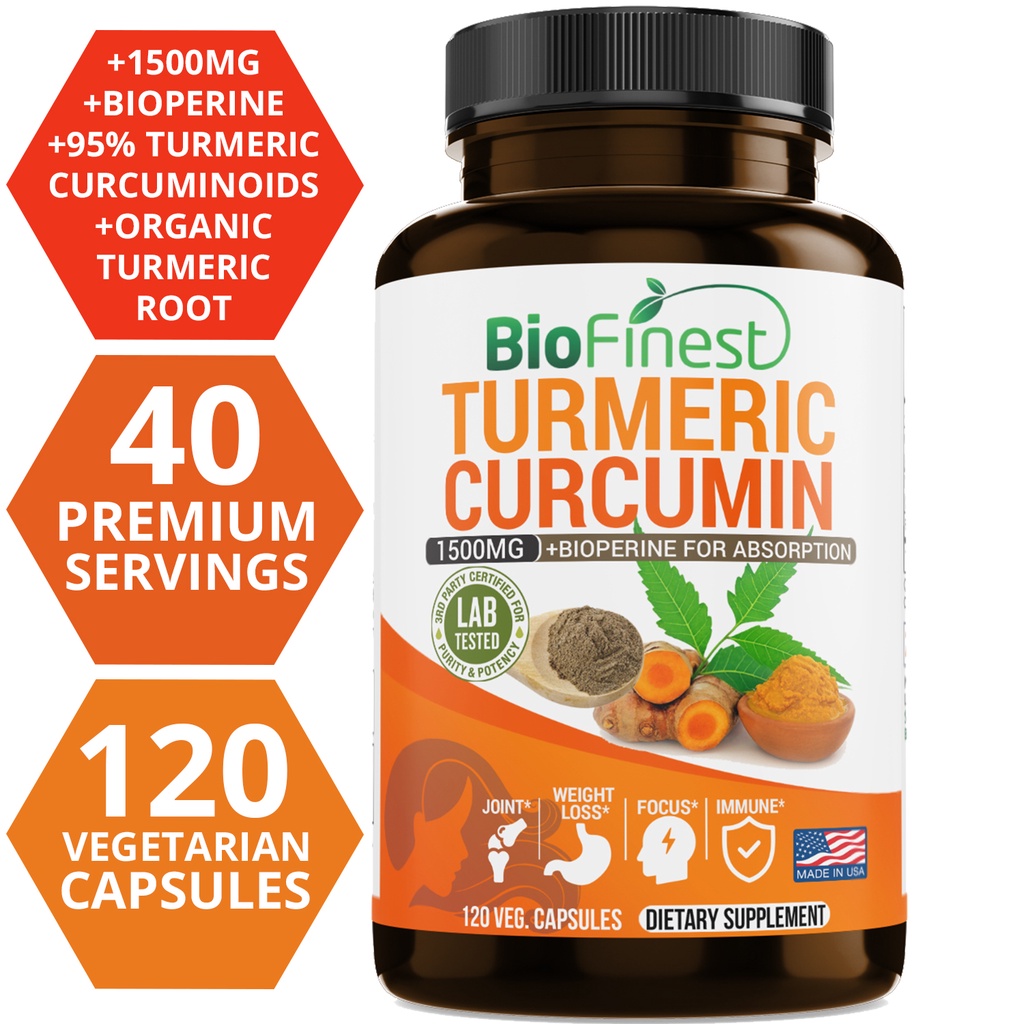 Biofinstes Curcumin 1500 mg 95 – Turmeric Curcumin Capsule Bewertung und Preis