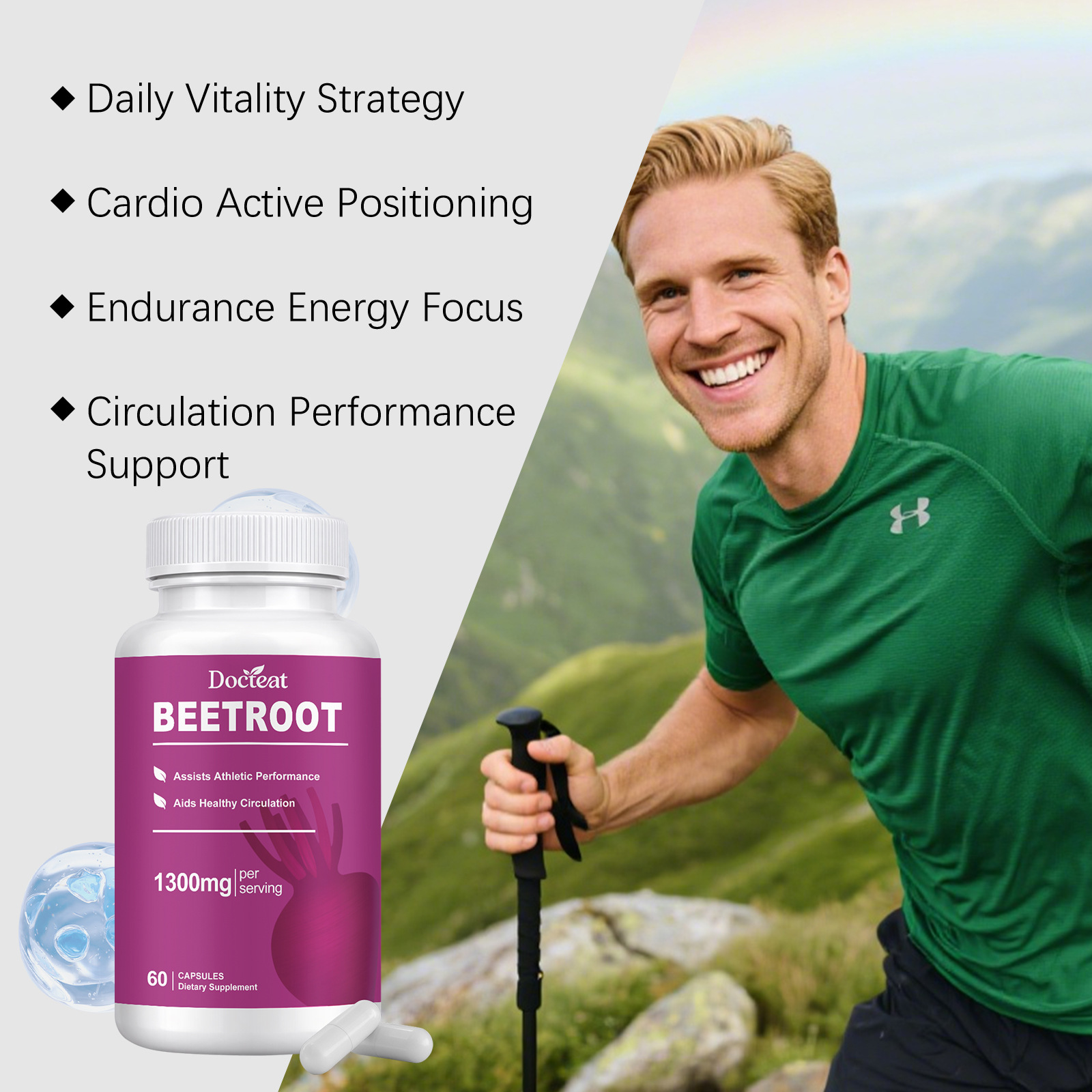 Bio-Rote-Bete-Kapseln zur Stei – Nutrition One Fitness Bewertung und Preis