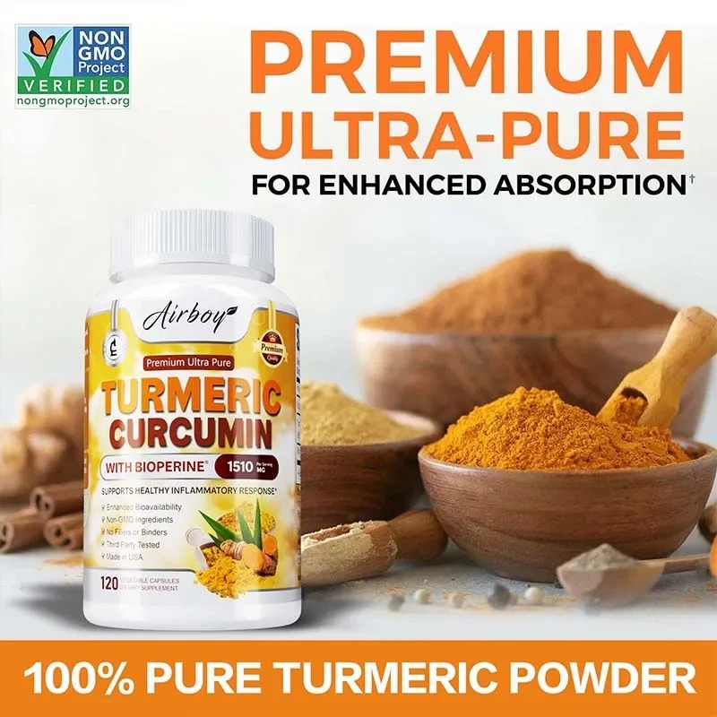 Kurkuma-Curcumin-Kapseln – För – Turmeric Curcumin Capsule Bewertung und Preis