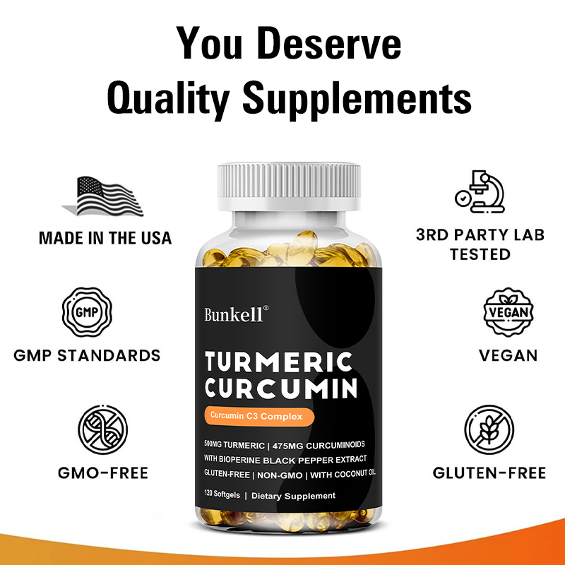 Hochwertige Kurkuma-Kurkumin-K – Turmeric Curcumin Capsule Bewertung und Preis
