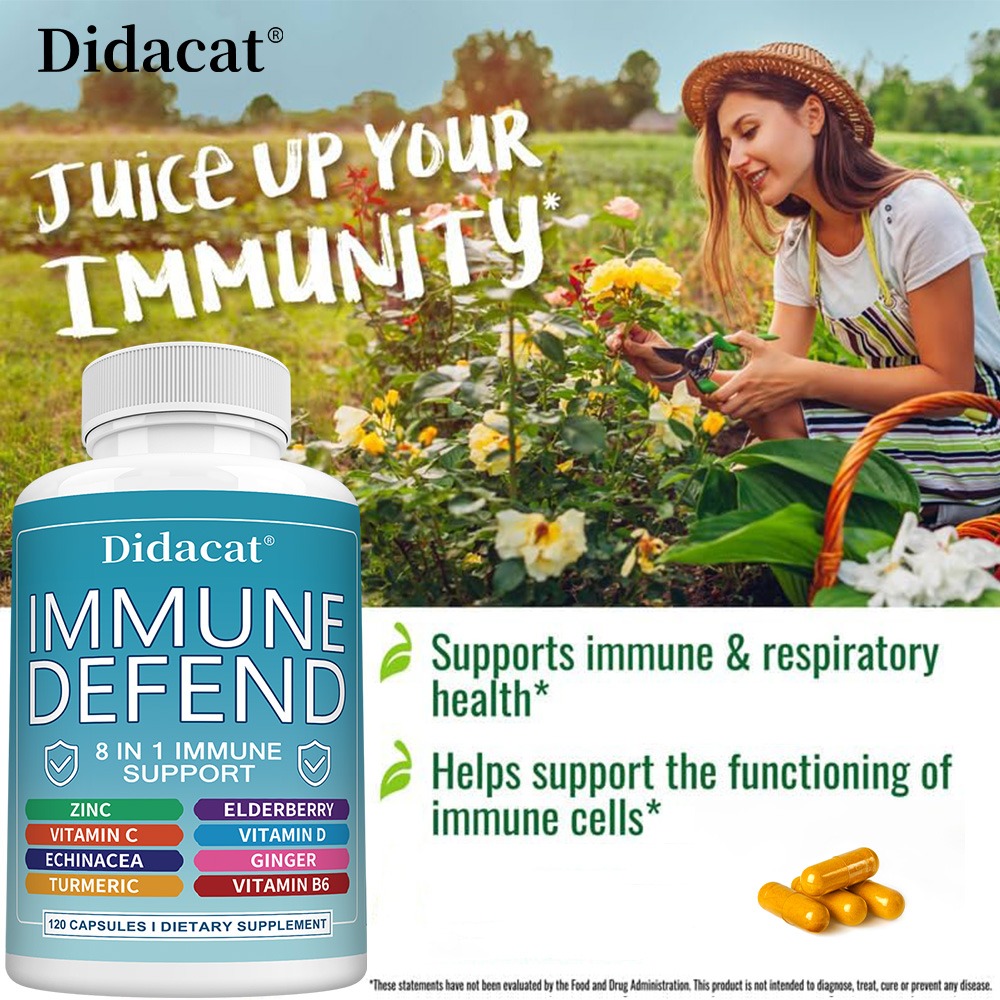 8-in-1 Immununterstützende Kap – Turmeric Curcumin Capsule Bewertung und Preis