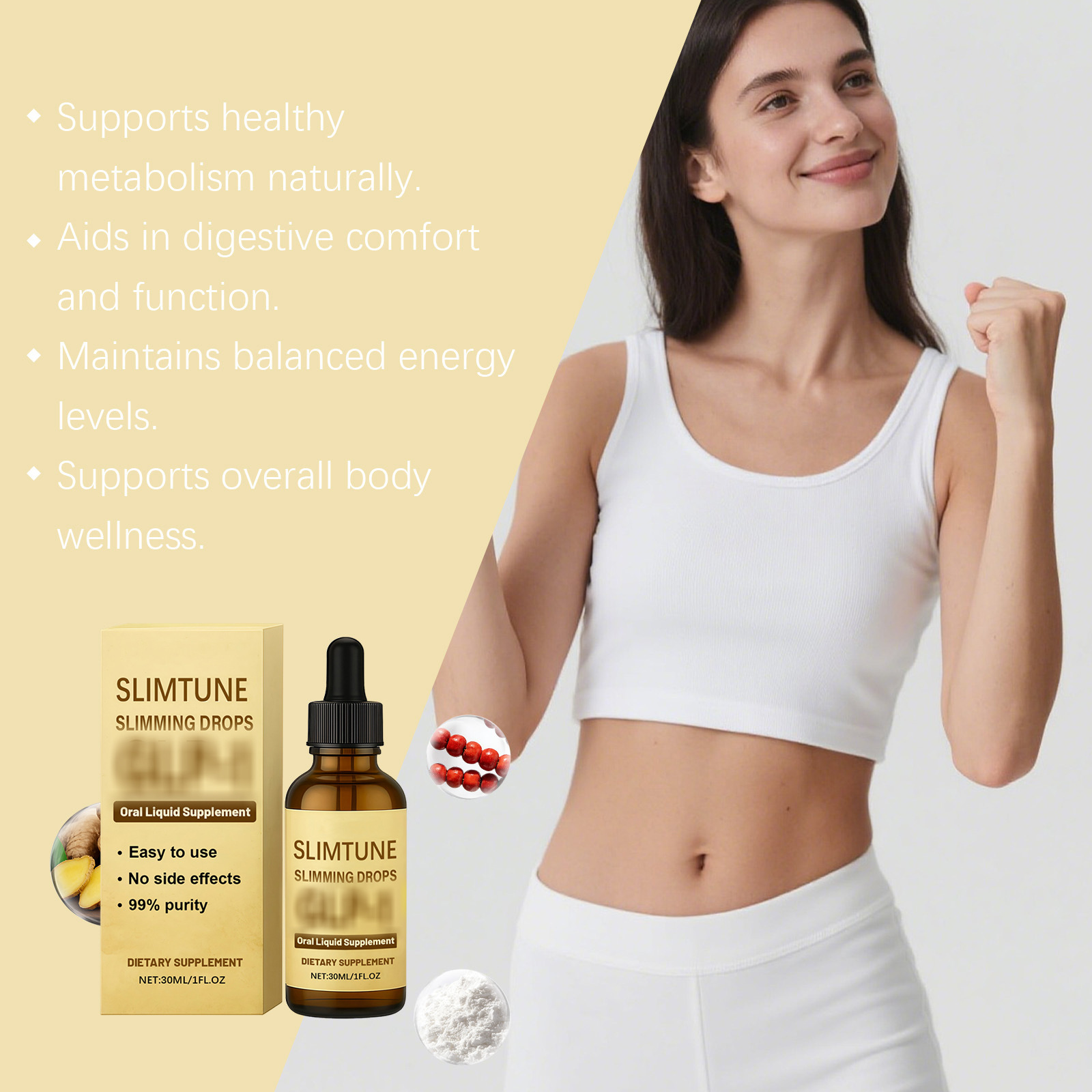 Körpermanagement-Tropfen zur G – Nutrition One Fitness Bewertung und Preis