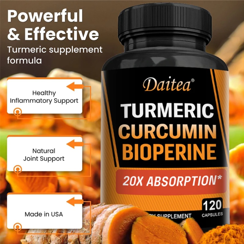 Kurkuma-Curcumin-Kapseln - mit – Turmeric Curcumin Capsule Bewertung und Preis