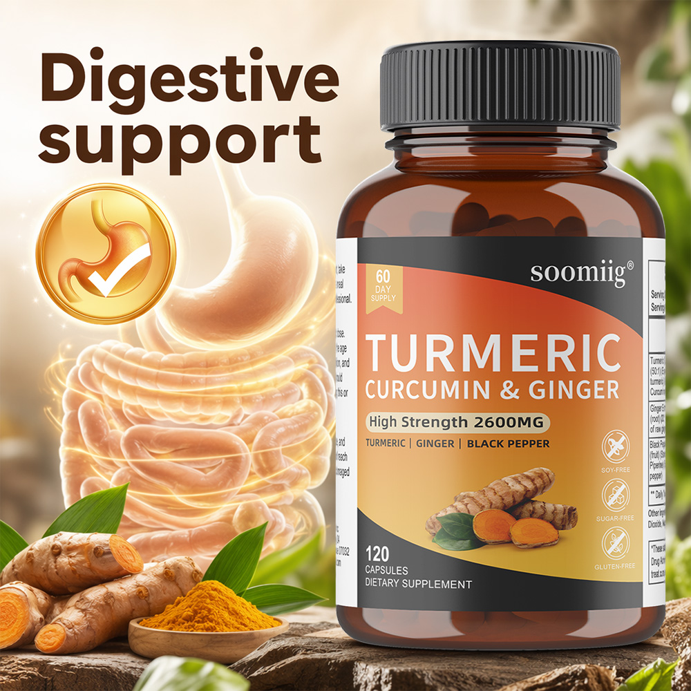 Kurkuma-Ingwer-Schwarzpfeffer- – Turmeric Curcumin Capsule Bewertung und Preis