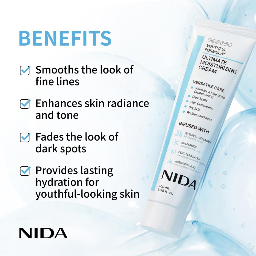 NIDA Feuchtigkeitscreme+Sonnen – Collagen Peptide Powder Bewertung und Preis