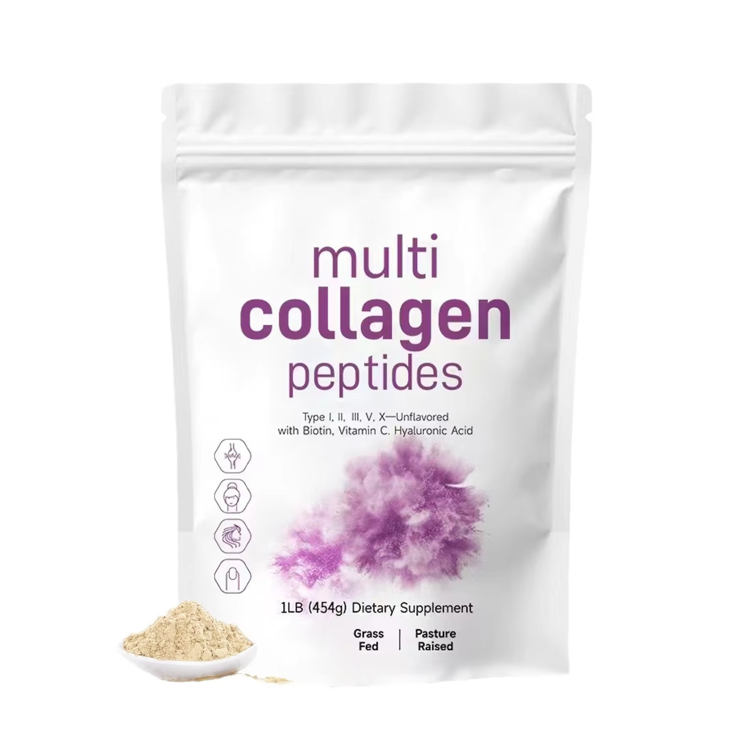 454G Multi-Kollagen-Peptid-Pul – Collagen Peptide Powder Bewertung und Preis